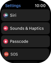 Press Passcode.