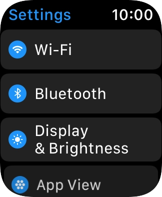 Press Wi-Fi.