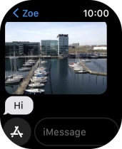 Press iMessage.