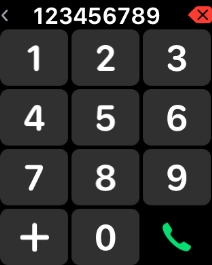 Key in the required number and press the call icon.