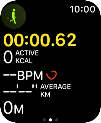 Slide your finger right starting from the left side of the screen.