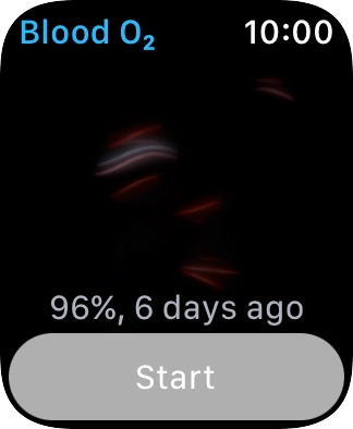 Press Start and wait a moment until the measurement is done.