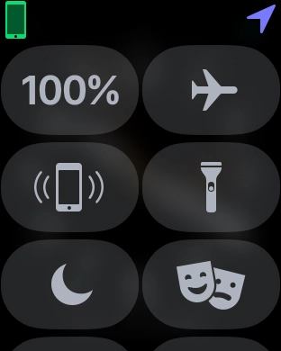 Press the required function to open an application or turn the function on or off.