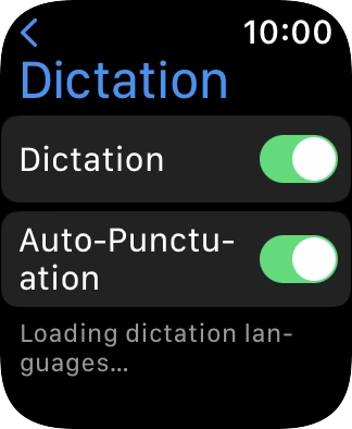 Press the Digital Crown twice to return to the home screen.