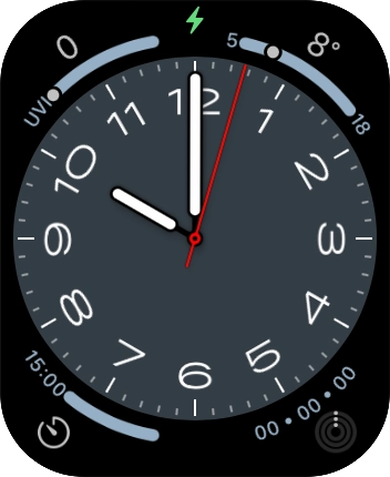 When the battery charging icon is displayed, the battery is charging.