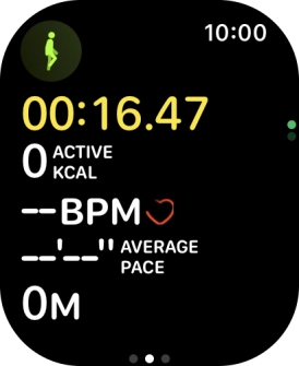 Slide your finger right starting from the left side of the screen.