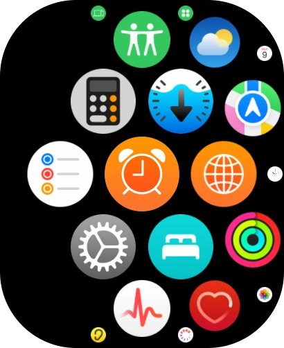 Press the settings icon.