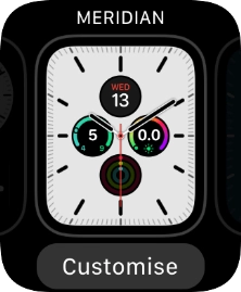 Press Customise.