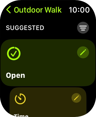 Press the Digital Crown several times to return to the main menu.