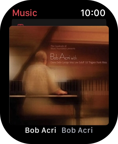 Slide your finger downwards starting from the top of the screen to see the menu.