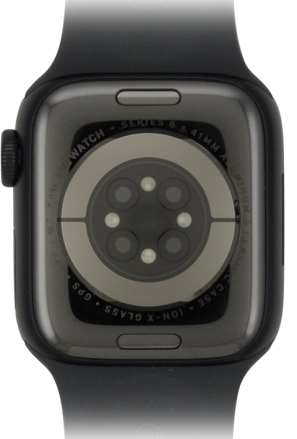 Image 2: Back view of the Apple Watch Series 8