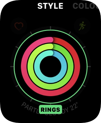 Press the Digital Crown twice to return to the home screen.