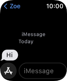 Press iMessage.