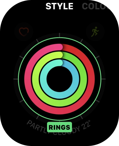 Press the Digital Crown twice to return to the home screen.