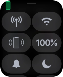 Press the required function to open an application or turn the function on or off.