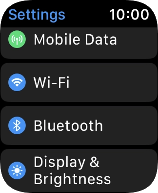 Press Bluetooth. Press Bluetooth.