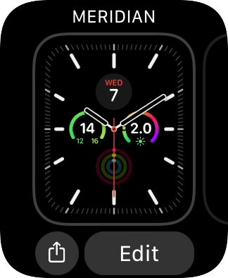 Slide your finger left on the screen.