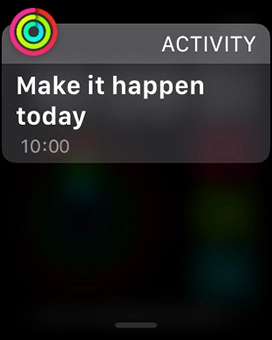 Press the required push notification to open it.