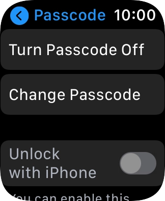 Press Turn Passcode Off and key in the current lock code. Press Turn Passcode Off and key in the current lock code.