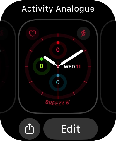Slide your finger left on the screen.