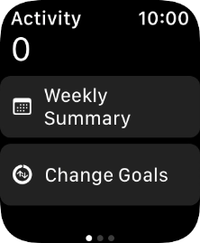 Press the Digital Crown several times to return to the main menu. Press the Digital Crown several times to return to the main menu.