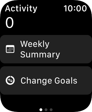 Press the Digital Crown several times to return to the main menu. Press the Digital Crown several times to return to the main menu.