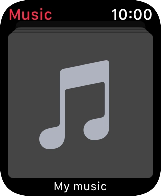 Slide your finger downwards starting from the top of the screen to see the menu.