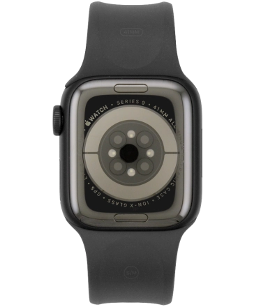Image 2: Back view of the Apple Watch Series 9