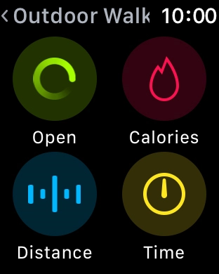 Press the Digital Crown several times to return to the main menu.