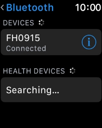 Press the Digital Crown to return to the home screen.
