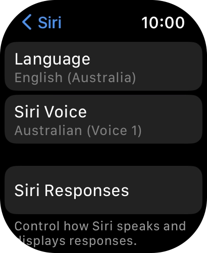 Press Siri Voice.