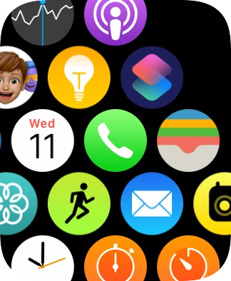 Press the phone icon.