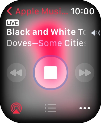 Press arrow left to return to the list.