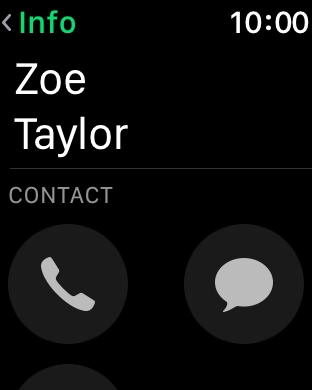 Press the call icon.