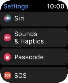 Press Siri.