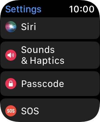 Press Siri.
