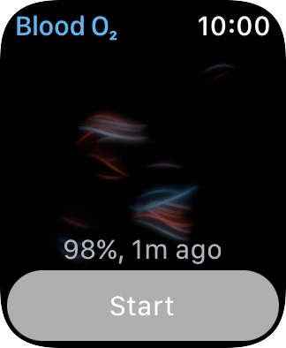 Press Start and wait a moment until the measurement is done.