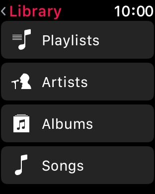 Press Playlists.