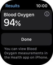 Your result is displayed on the screen.