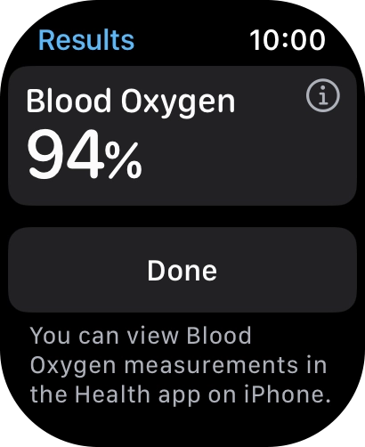 Your result is displayed on the screen. Your result is displayed on the screen.