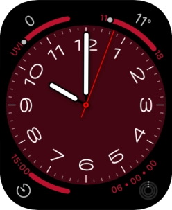 Slide your finger upwards starting from the bottom of the screen to open Control Centre.