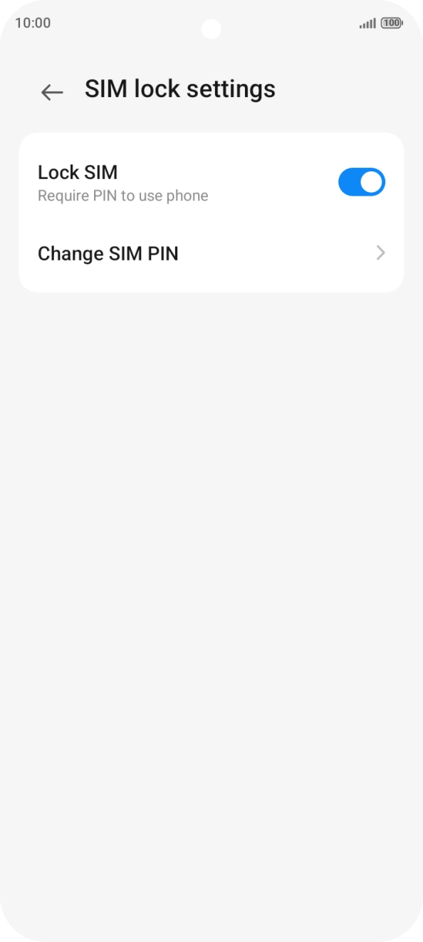 Press the indicator next to Press the indicator next to