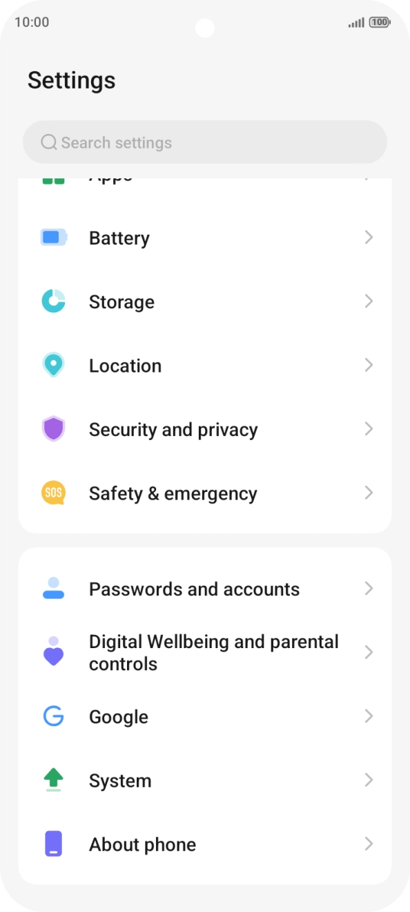 Press Google. Press Google.