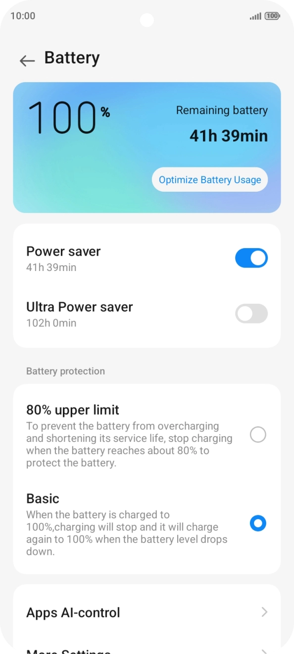 Slide your finger upwards starting from the bottom of the screen to return to the home screen.