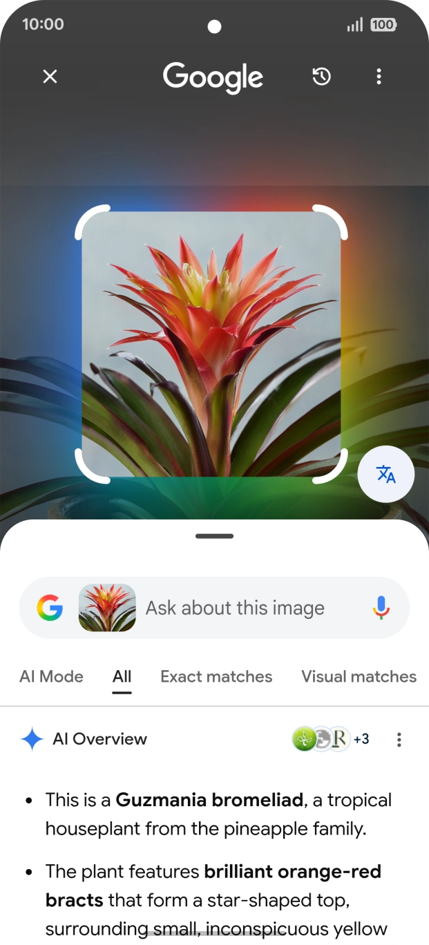 Follow the instructions on the screen to use the search results. Follow the instructions on the screen to use the search results.