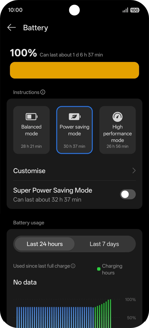 Slide your finger upwards starting from the bottom of the screen to return to the home screen.
