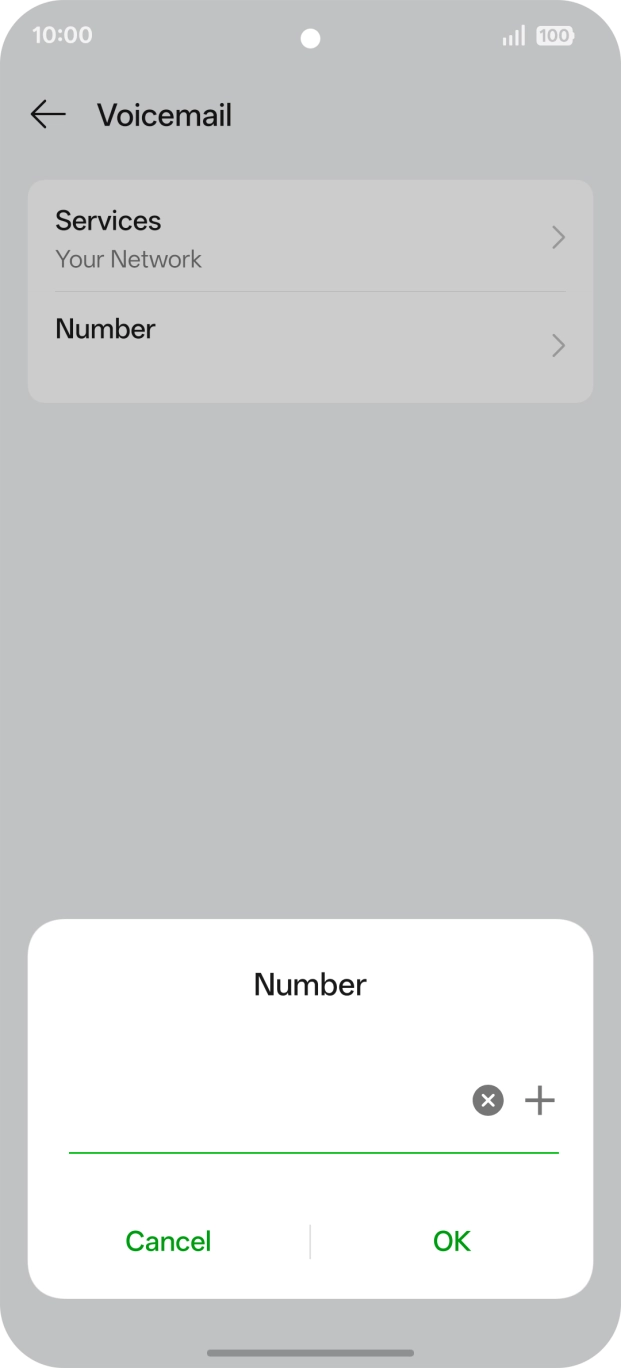 Key in 901 and press OK.