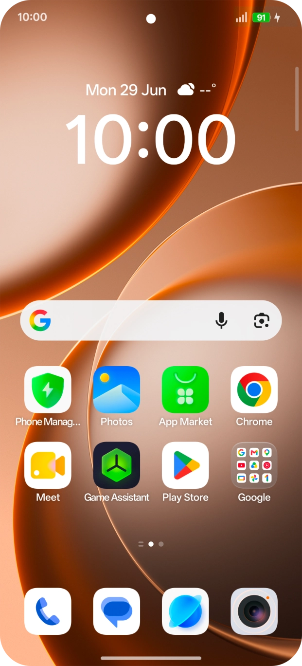When the battery charging icon is displayed, charging is in progress.
