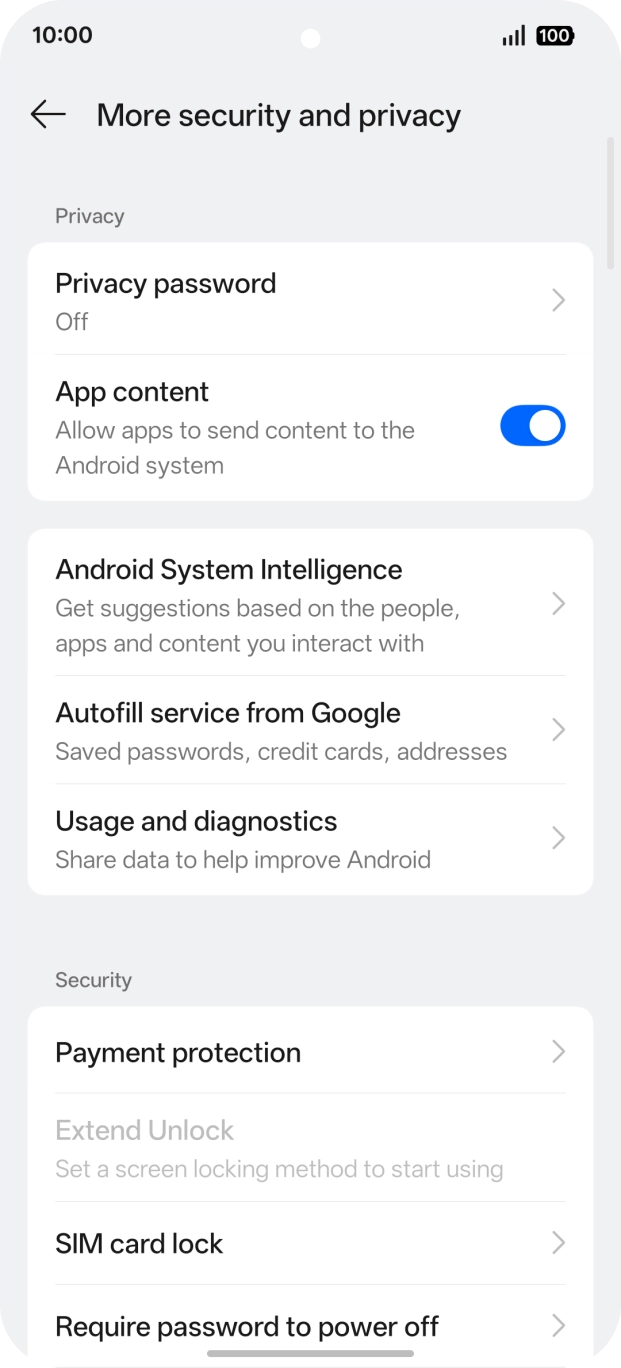 Press SIM card lock.