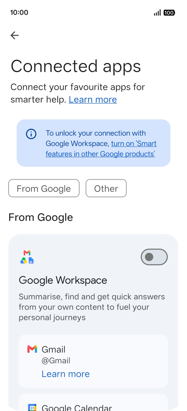 Press the indicator next to the required extension to turn on the function. Press the indicator next to the required extension to turn on the function.